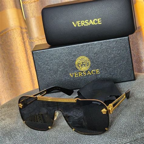 versace womens gold sunglasses|authentic versace sunglasses.